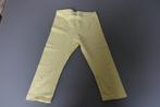 gele 3/4 broek maat 122, Ophalen of Verzenden, Zo goed als nieuw, Meisje, Broek