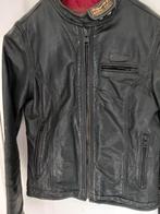 Blouson cuir dame Superdry, Comme neuf, Noir, Taille 38/40 (M), Superdry