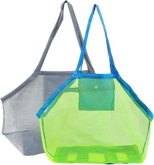 2 stuks  grote strandtas SNELLE GRATIS LEVERING, Handtassen en Accessoires, Tassen | Damestassen, Nieuw, Schoudertasje, Overige kleuren