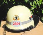 Brandweerhelm brandweer casque pompier "Berliner feuerwehr", Verzamelen, Ophalen of Verzenden, Zo goed als nieuw