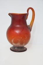 Pichet Italien en verre de Murano "SCAVO" année 60-70, Antiquités & Art, Enlèvement ou Envoi