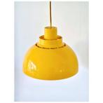 Vintage gele Minisol hanglamp door K Kewi, Nordisk Solar 60s, Ophalen of Verzenden, Zo goed als nieuw, Kunststof, Vintage