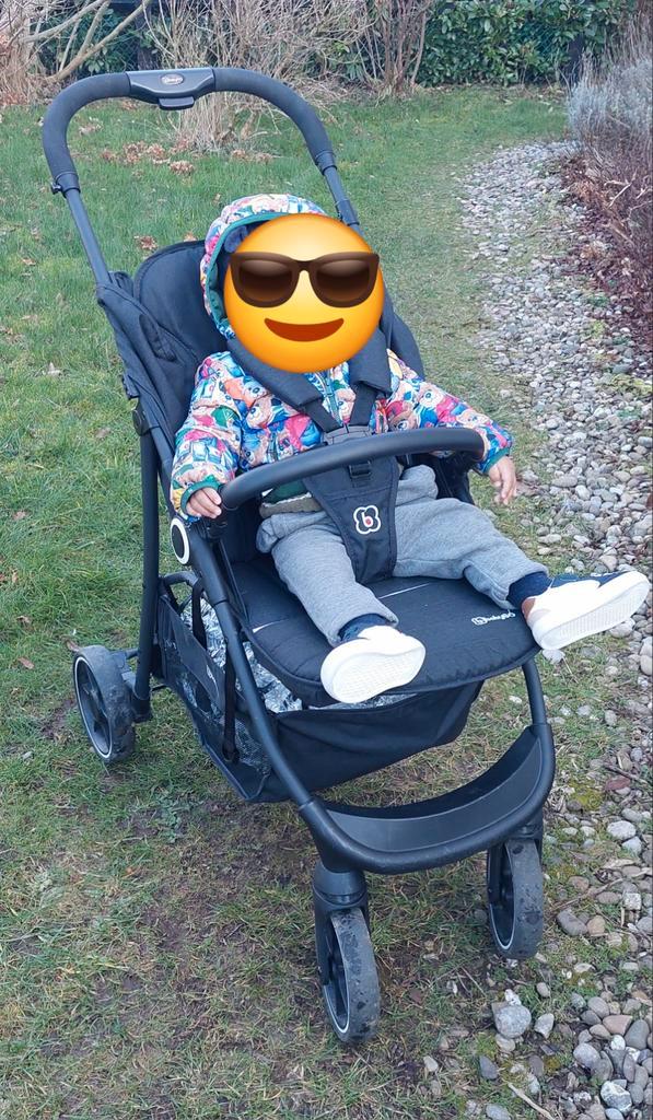 Poussette + landau + siège auto (BabyGO), Enfants & Bébés, Poussettes & Combinaisons, Comme neuf, Poussette combi, Autres marques
