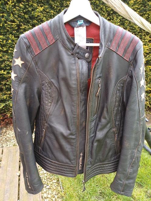 Held Ladies Leather Jacket LAXY motorcycle jacket with clip-, Motoren, Kleding | Motorkleding, Jas | leer, Dames, Nieuw zonder kaartje