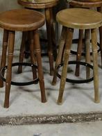 Café barkrukken., Ophalen, 60 tot 90 cm, Metaal, Gebruikt