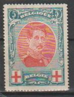 Belgique 1915 no 132*, Envoi, Non oblitéré