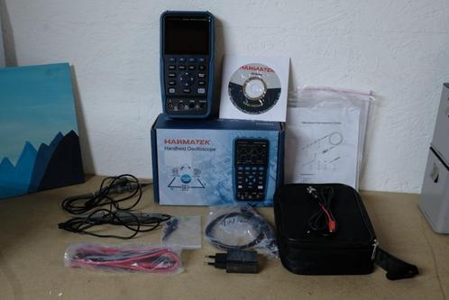 Hanmatek HO102S draagbare oscillioscilioscoop, Doe-het-zelf en Bouw, Meetapparatuur, Zo goed als nieuw, Multimeter, Ophalen of Verzenden