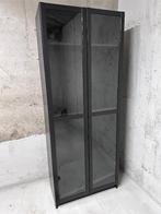 Ikea kast met glazen deuren, Huis en Inrichting, Ophalen, Met plank(en), 200 cm of meer, 50 tot 100 cm