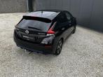 Nissan Leaf Tekna 40kWh l BOSE l LEER l 360° Camera l, Auto's, Stof, Gebruikt, 110 kW, Zwart