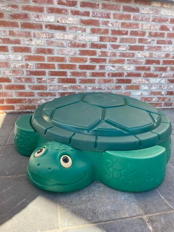 Zandbak little tikes schildpad in mooie staat, Enlèvement, Comme neuf