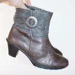 Mooie Leren Gevoerde Rieker Laarsjes -s12 (Maat 39) € 45,-, Kleding | Dames, Overige kleuren, Verzenden, Lage of Enkellaarzen