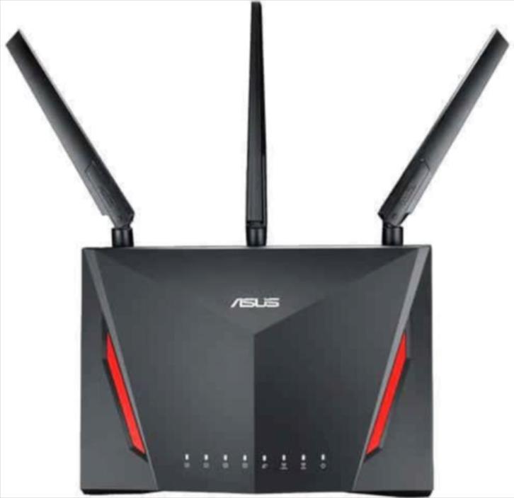 Asus AC2900 Gigabit router RT-AC86U wifi Aimesh, Computers en Software, Routers en Modems, Gebruikt, Router, Ophalen of Verzenden