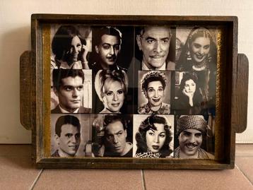 Plateau Design Beroemde Arabische acteurs beschikbaar voor biedingen