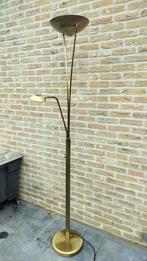 Staande lamp met leeslamp, Ophalen, Gebruikt