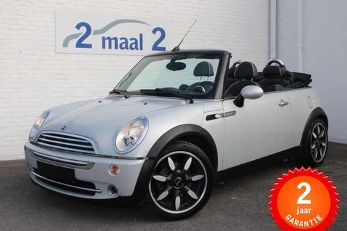 MINI Cabrio Cooper 1.6i Leder/Airco 3 JAAR garantie!, Auto's, Mini, Bedrijf, Te koop, Cabrio, ABS, Airbags, Airconditioning, Alarm