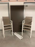 Set de table de jardin+6 chaises, Enlèvement, Utilisé