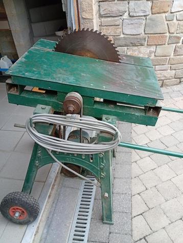 Scie circulaire bois chauffage, 1200 watts ou plus, 70 mm ou plus, Enlèvement, Utilisé