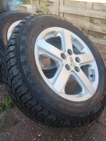Aluminium set voor Mercedes Vito Michelin banden 205 65R16C, Enlèvement, Pneu(s)