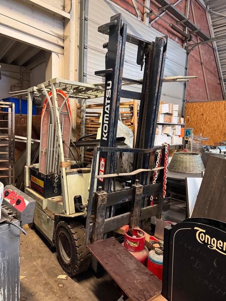 Komatsu Elektrische Heftruck TE KOOP!, Zakelijke goederen, Machines en Bouw | Heftrucks en Intern transport, Heftruck, Elektrisch