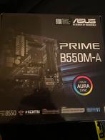 Asus prime b550 m-a zonder wifi, Computers en Software, Moederborden, Ophalen of Verzenden, Zo goed als nieuw
