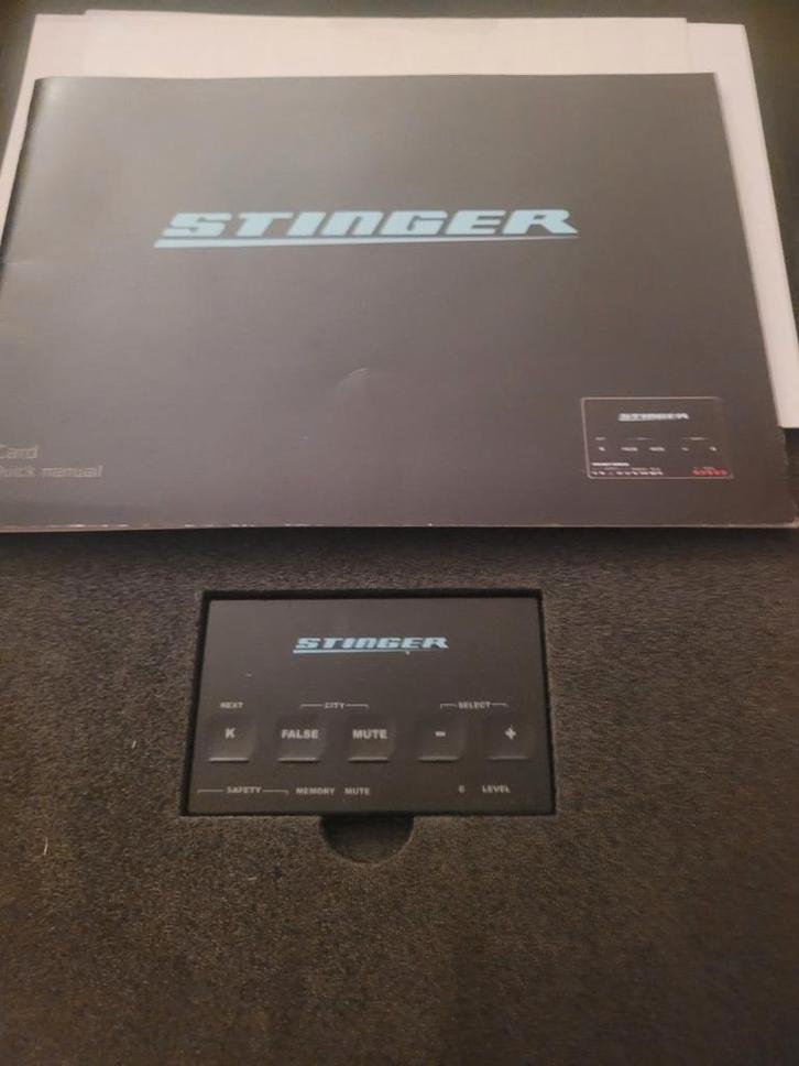 Stinger card set legale flits controle., Auto-onderdelen, Elektronica en Kabels, Ophalen of Verzenden