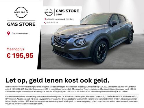 Nissan Juke HEV 1.6 N-Connecta // GMS STORE NISSAN GENT, Auto's, Nissan, Bedrijf, Te koop, Juke, Airconditioning, Alarm, Bluetooth