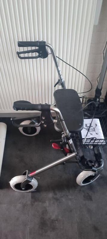 Nieuwe rollator type Vermeiren 286I nooit gebruikt, weg wege, Enlèvement, Pliable, Neuf