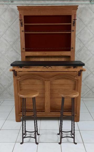 Barmeubel / toog / mancave, Enlèvement, Comme neuf, Y compris les chaises de bar