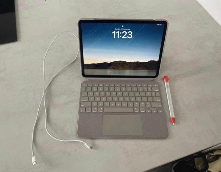 Apple iPad Pro (2022) 11" Wi-Fi 128GB, Computers en Software, Apple iPads, Zo goed als nieuw, Apple iPad, Wi-Fi, 11 inch, 128 GB