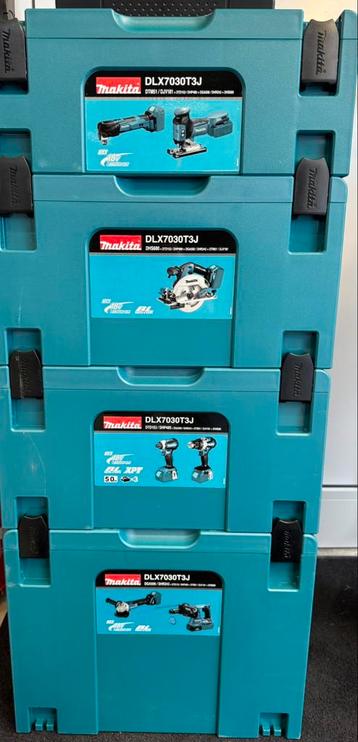 Makita pack 7 machines DLX7030T3J NEUF, Enlèvement, Neuf