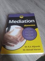 Mediation for dummies, Boeken, Studieboeken en Cursussen, Ophalen of Verzenden, Zo goed als nieuw