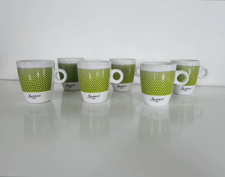 6 tasses à café Senseo, Huis en Inrichting, Keuken | Servies, Gebruikt, Kop(pen) en/of Schotel(s), Ophalen of Verzenden