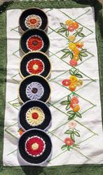 Sous-verres/sous-tasses au crochet 🌻( faits main), Enlèvement ou Envoi, Neuf, Verre ou Tasse