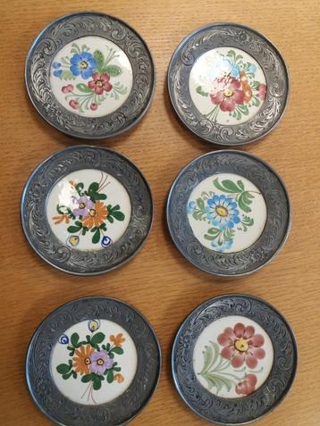 6 tin schotels beschikbaar voor biedingen