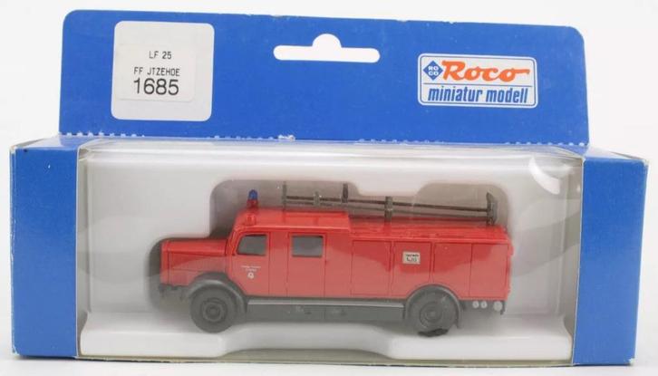 1:87 Roco 1685 Mercedes Benz L4500 LF 25 brandweer Itzehoe, Hobby en Vrije tijd, Modelauto's | 1:87, Nieuw, Bus of Vrachtwagen