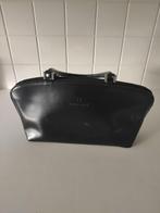 Zwarte handtas hexagona, Handtassen en Accessoires, Tassen | Damestassen, Ophalen, Zo goed als nieuw, Zwart, Handtas