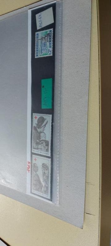 postzegels België 1968 beschikbaar voor biedingen