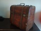 Houten kist koffer tas, Ophalen, Zo goed als nieuw