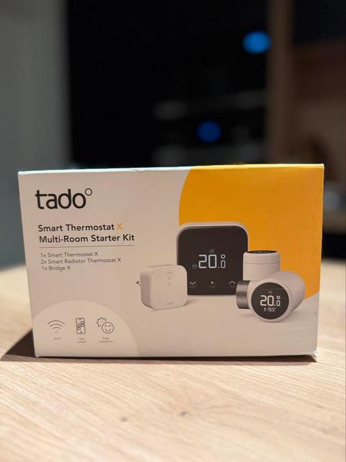 Tado X starter kit, Doe-het-zelf en Bouw, Thermostaten, Zo goed als nieuw, Slimme thermostaat, Ophalen of Verzenden