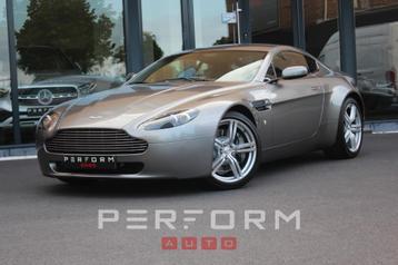 *VERKOCHT* ASTON MARTIN VANTAGE *4.7i*V8*DEALER OHB*BELGISCH, Cuir, Argent ou Gris, Entreprise, Boîte manuelle