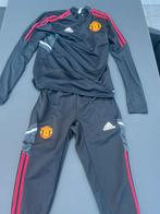 Manchester United Addidas trainingspak maat S, Kleding | Heren, Sportkleding, Ophalen, Zwart, Zo goed als nieuw, Adidas
