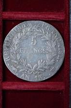 5 francs Napoléon Empereur AN 13 M, Ophalen, Frankrijk, Zilver
