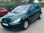 307 1.6 benzine 124 000 km 2002 airco, Stof, Beige, Bedrijf, Elektrische ramen