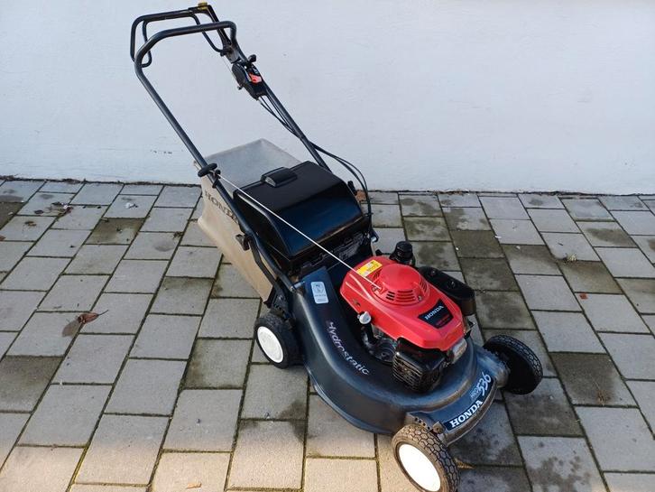 Honda Hrd536 hydrostatic, Tuin en Terras, Grasmaaiers, Gebruikt, Benzine-grasmaaier, 50 cm of meer, Cirkelmaaier, Opvangbak, Ophalen