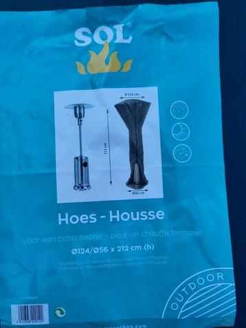 Beschermhoes voor een terrasverwarmer beschikbaar voor biedingen