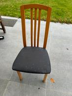 6 stevige stoelen - gratis, Huis en Inrichting, Stoelen, Ophalen, Hout, Gebruikt, Overige kleuren