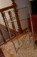 piedestal-siertafeltje : glas, Enlèvement, Comme neuf