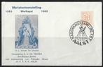 België Envelop Mariatentoonstelling 1963, Postzegels en Munten, Ophalen of Verzenden, Gestempeld