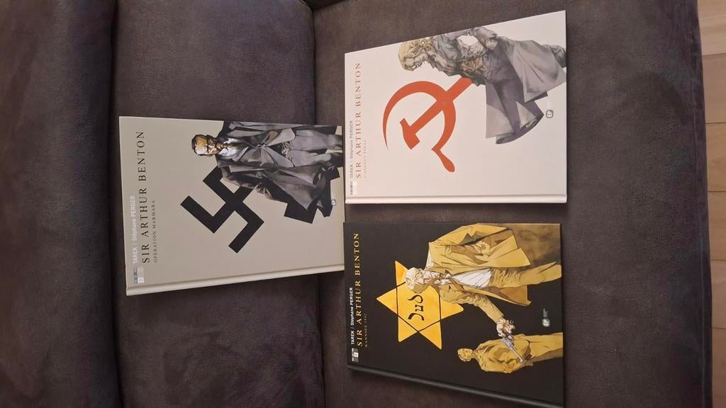 Sir Artur Benton, complete trilogie, Boeken, Ophalen of Verzenden, Zo goed als nieuw