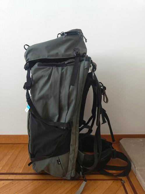 Sac à dos rando/voyage - Forclaz 70L+ 6L, Handtassen en Accessoires, Tassen | Reistassen en Weekendtassen, Zo goed als nieuw, Ophalen